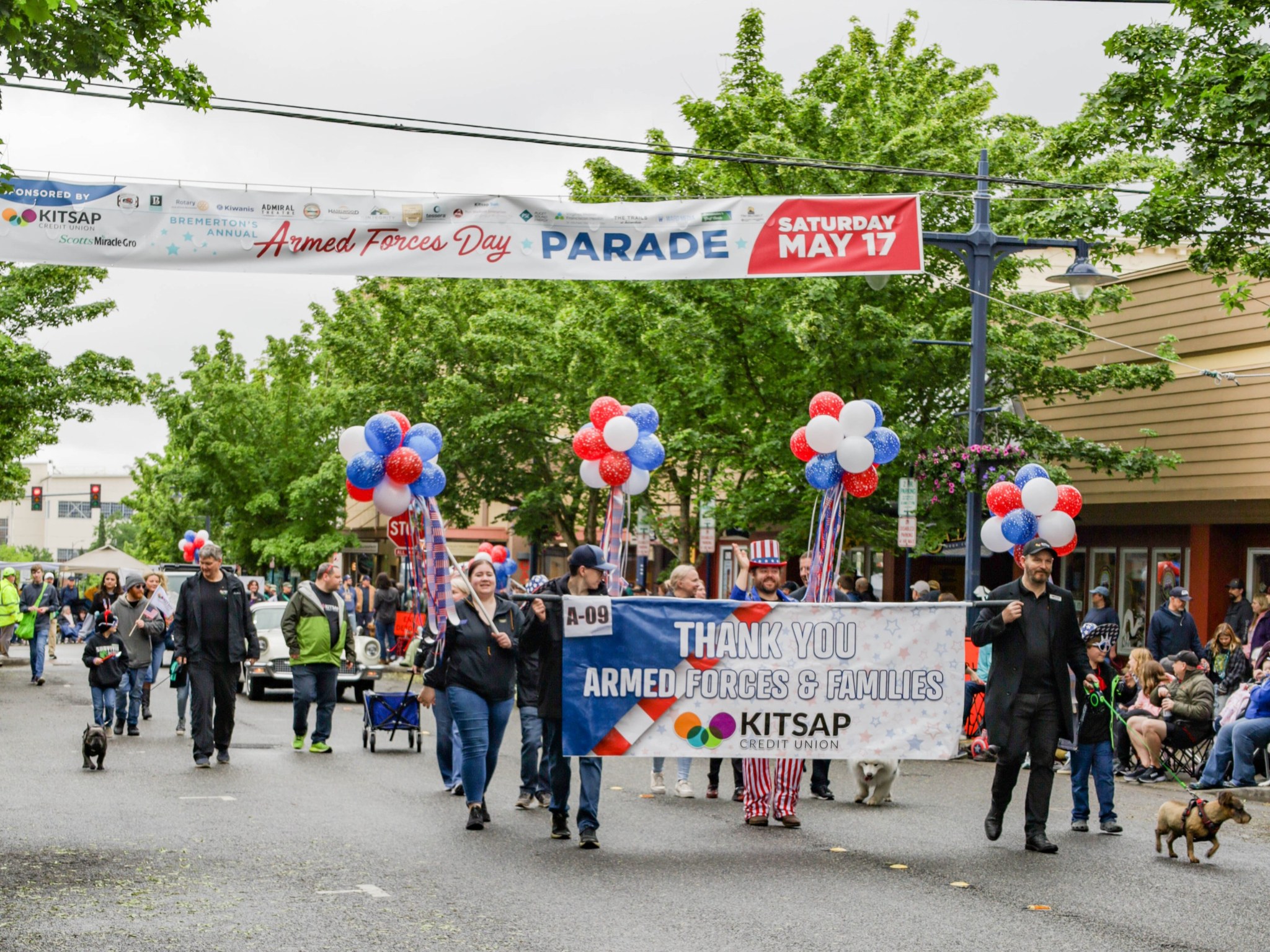 Kitsap Credit Union at Bremerton Armed Forces Day Parade 2025